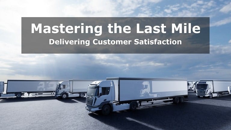 Delivery truck fleet