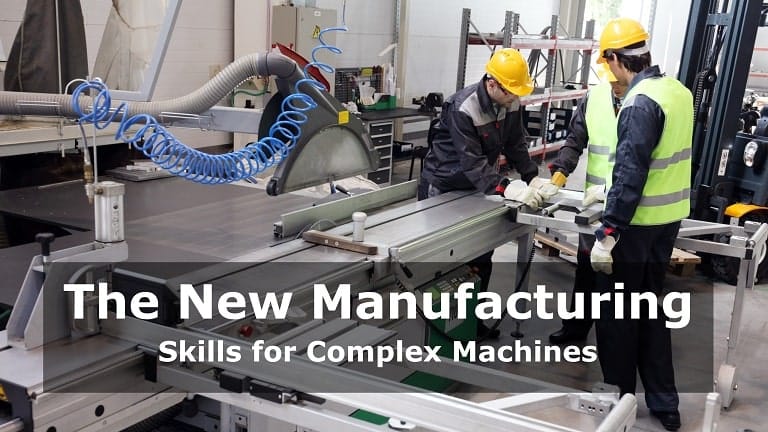 Engineer working on a complex machine