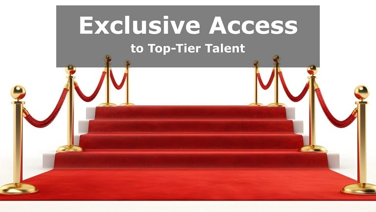 Exclusive VIP rope