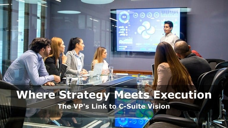 Executive Team in a Modern Boardroom
