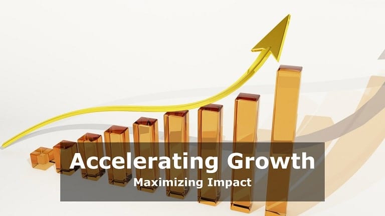 Growth Trajectory Arrow