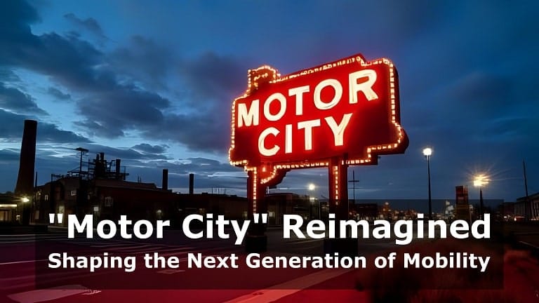 "Motor City" Sign