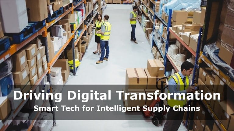 Warehouse with Drone Scanners