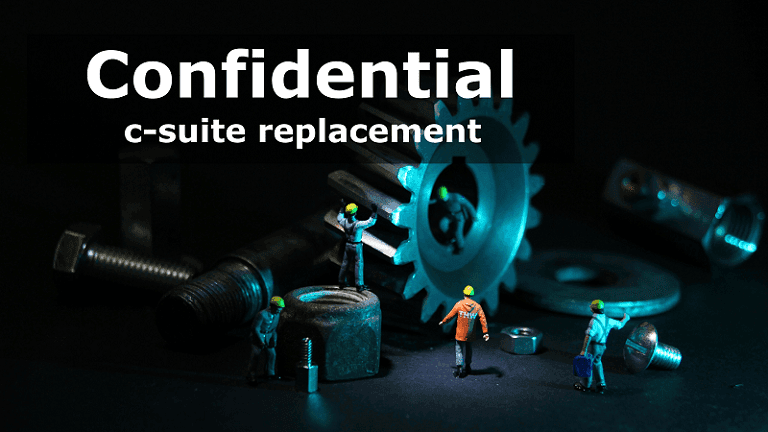 confidential c-suite replacement