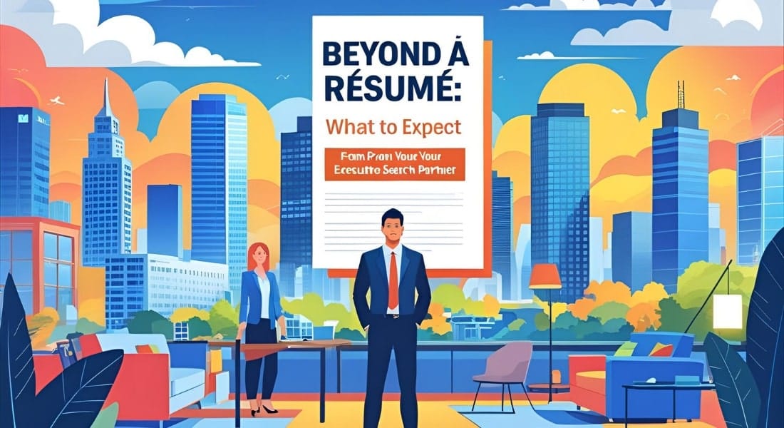 Beyond a Résumé What to Expect from Your Executive Search Partner